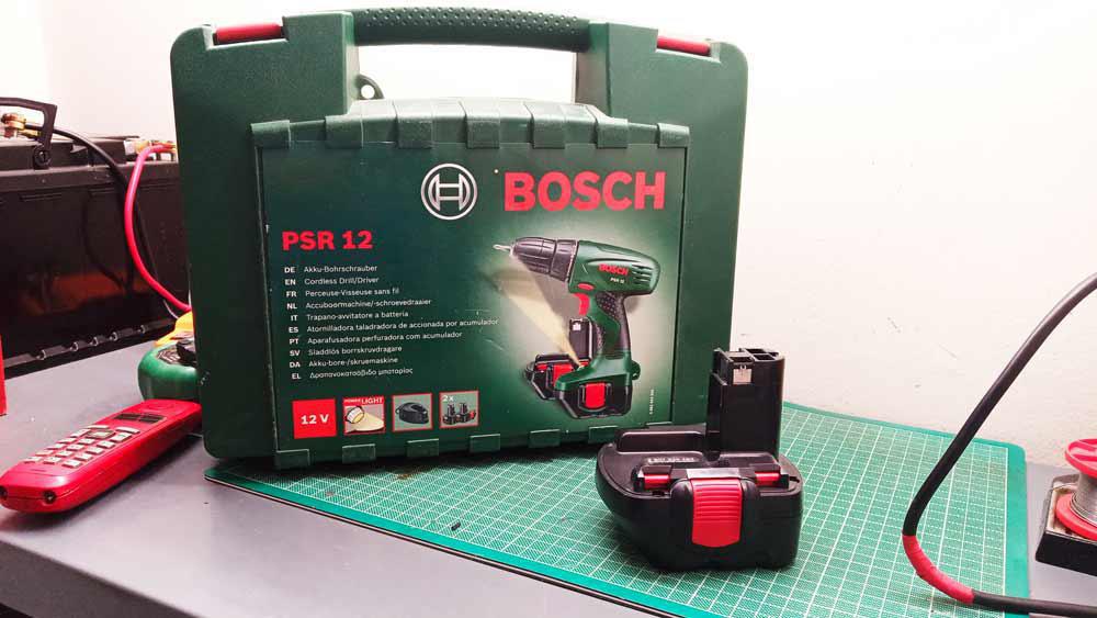 Μετατροπή μπαταρίας Bosch PSR12 σε Λιθίο