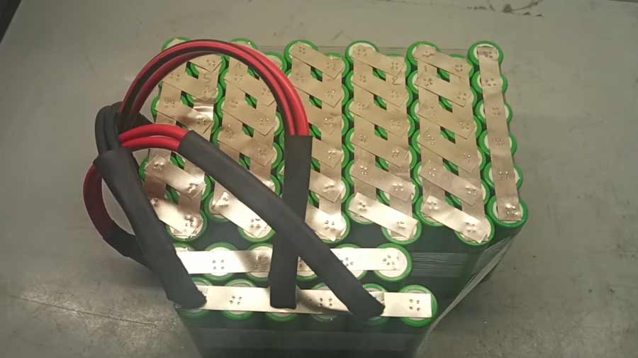 Kατασκευή μπαταρίας λιθίου ebike 48V 20AH